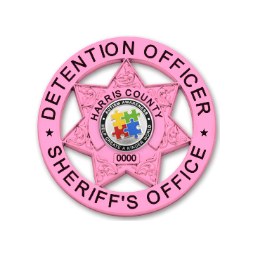 Smith & Warren S590 Pink Breast Cancer Awareness 7-Point Star in Circle Badge