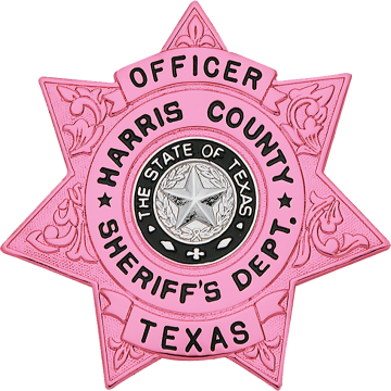 Smith & Warren S609_PI Breast Cancer Awareness 7-Point Star Badge