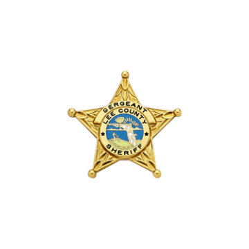 Smith & Warren S624 Small Florida Sheriff 5-Point Star (Small Badge)