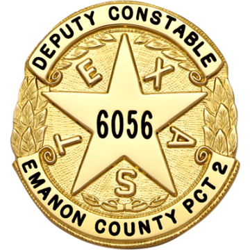 Smith & Warren S630 Texas Shield Badge with Star