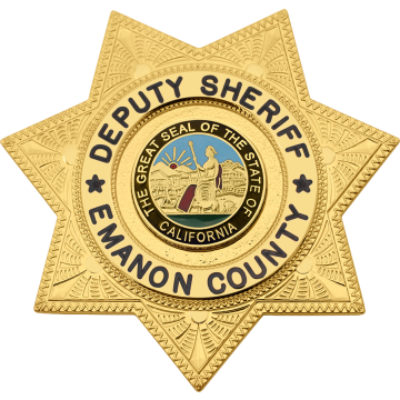 Smith & Warren S709A 7-Point Star Badge with Decorative Points (2-7/8")