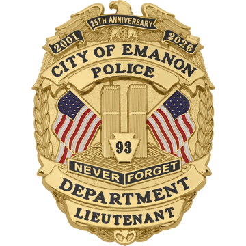 Smith & Warren S911_25A - September 11th 25th Anniversary Commemorative Badge