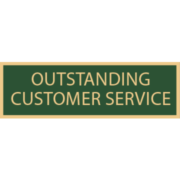 Smith & Warren Outstanding Customer Service Bar SAB3_183