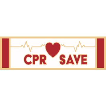 Smith & Warren SAB3_226 CPR Save Service Award Bar