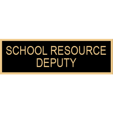 Smith & Warren School Resource Deputy Service Bar SAB3_362