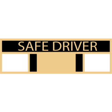 Smith & Warren SAB3_469 Safe Driver Service Award Bar
