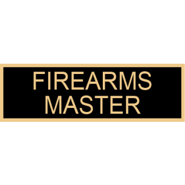 Smith & Warren SAB3_482 Firearms Master Service Award Bar