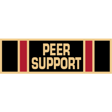 Smith & Warren SAB3_491 Peer Support Service Award Bar