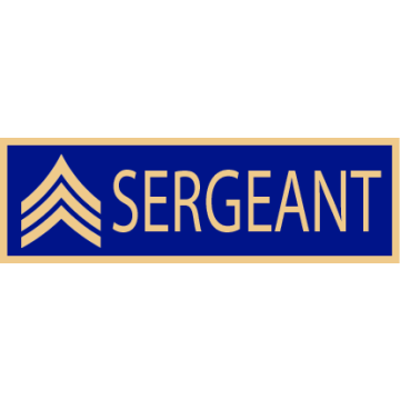 Smith & Warren SAB3_515 Sergeant Service Award Bar with Chevrons