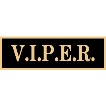 Smith & Warren SAB3_564 One Section V.I.P.E.R. Service Award Bar (1-3/8" x 3/8")