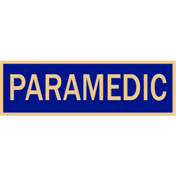 Smith & Warren SAB3_659 Paramedic Service Award Bar (1-3/8 x 3/8")