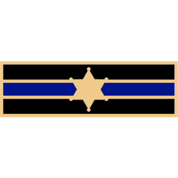 Smith & Warren SAB3_663 Three Section Memorial Bar with 6-Point Star (1-3/8" x 3-/8")