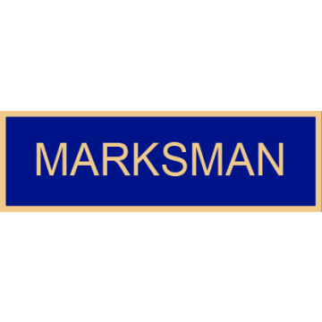Smith & Warren SAB3_96 One Section Marksman Service Award Bar