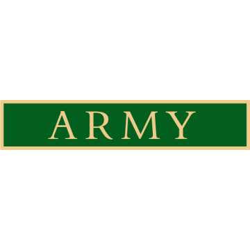 Smith & Warren SAB7_103 US ARMY Service Award Bar (1-7/8" x 3/8")