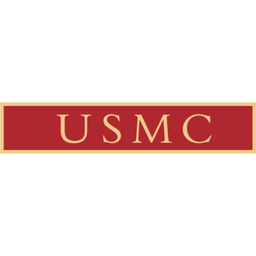 Smith & Warren SAB7_105 US Marine Corps Service Award Bar (1-7/8" x 3/8")