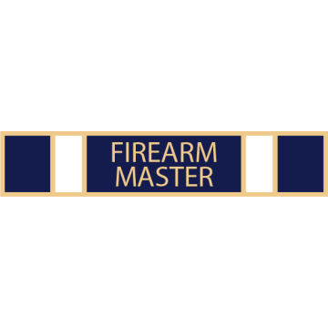 Smith & Warren SAB7_91 Five Section Firearms Master Service Award Bar