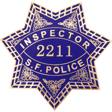 Dirty Harry Film Series - San Francisco Police Inspector Badge EMB113
