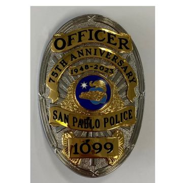 Smith & Warren San Pablo Police Acrylic Embedment