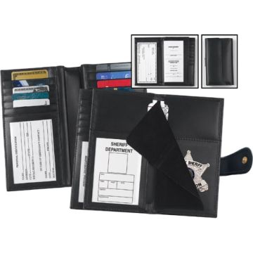Strong Female Badge, Checkbook and Credit Card Wallet (Style #79450)
