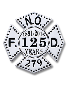 NO Fire Dept. Anniversary Badge