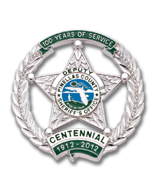 Pinellas County Sheriff Anniversary Badge