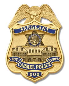 Carmel Police Badge
