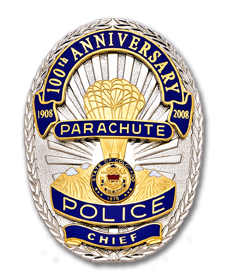 Parachute Police Anniversary Badge
