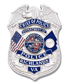 Richlands
    Virginia Police Badge
