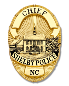 Shelby North Carolina Police Badge