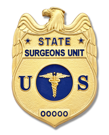 State Surgeons Unit Badge