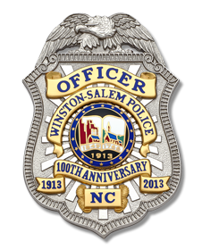 Winston-Salem Police Anniversary Badge