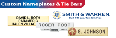 Insignia - Name Plates - Visual Badge Name Plates Tie Bars